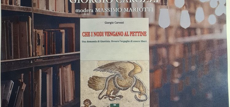 10 Maggio 2022, ore 18.30, Liston12, presentazione del libro/denuncia di Giorgio Carozzi