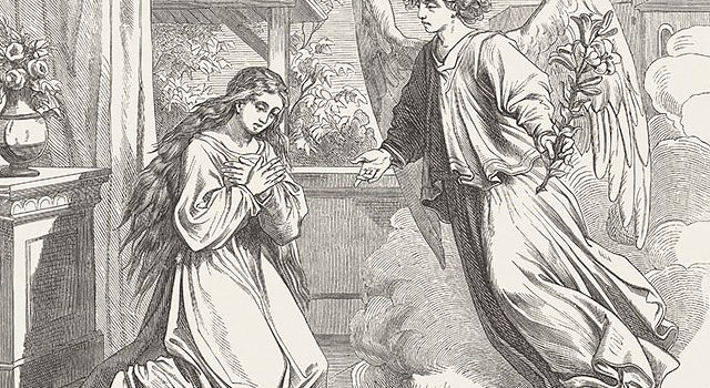 Racconto  dell’Arcangelo Gabriele dopo l’Annuncio a Maria